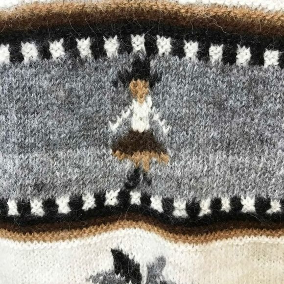 Hand Made In Peru Alpaca Sweater Vest - Picture 8 of 10